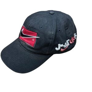 Vtg 90’s Black Nike Just Do It Hat Strapback dad Hat Gap